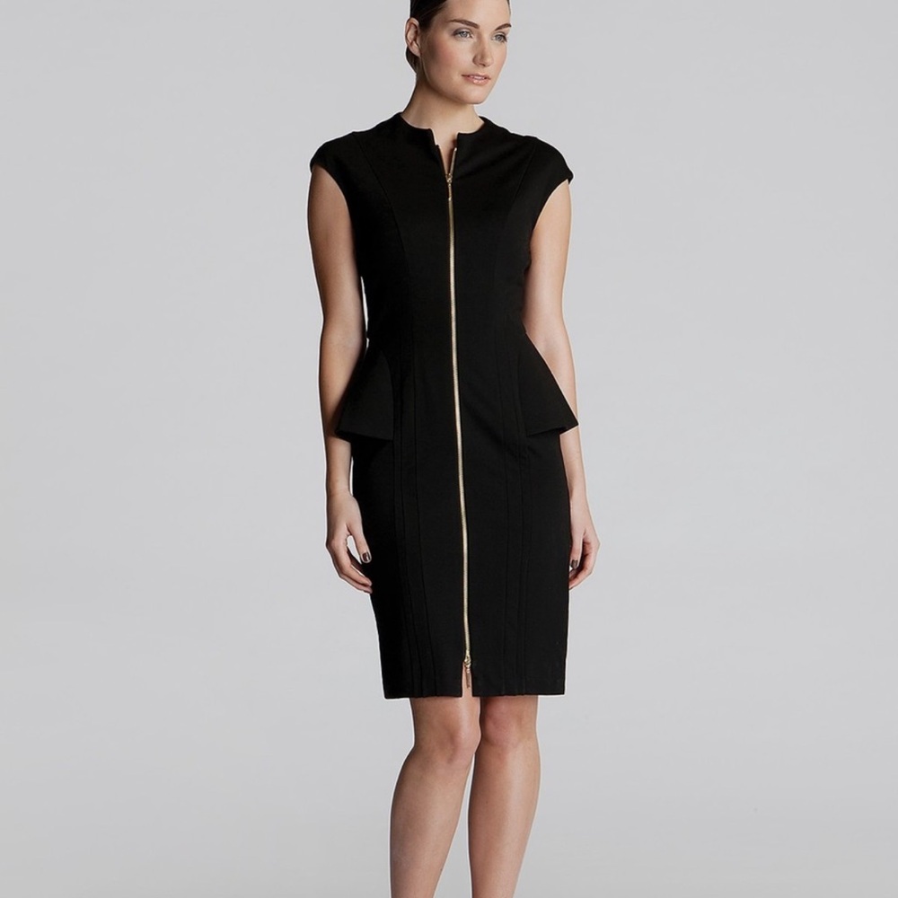 Ted Baker London Jamthum Dress Size 2  Black Dress